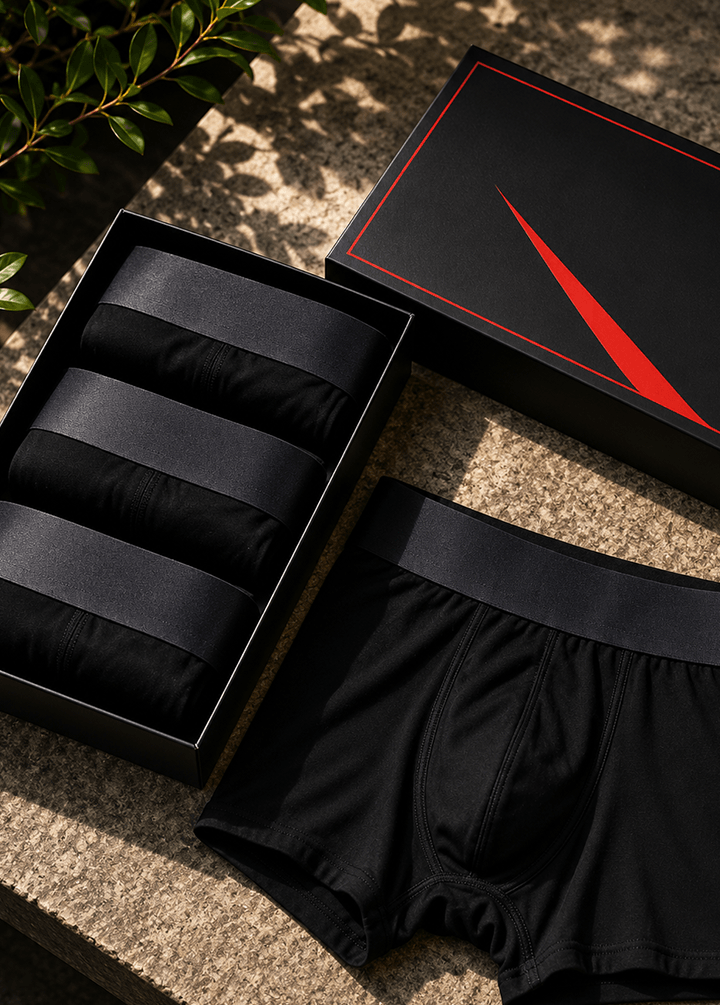 3lü premium Marka Esintili Erkek Boxer