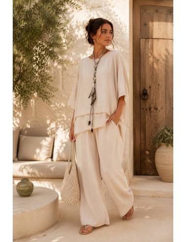 Kadın Oversize Bluz Pantolon Takım