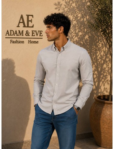 Erkek Slim Fit Oxford Gömlek