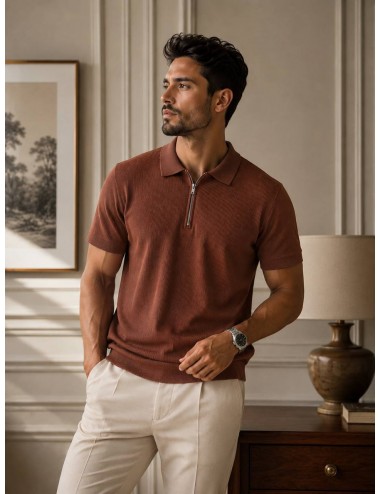 Slim Fit Polo Yaka Pike Tişört